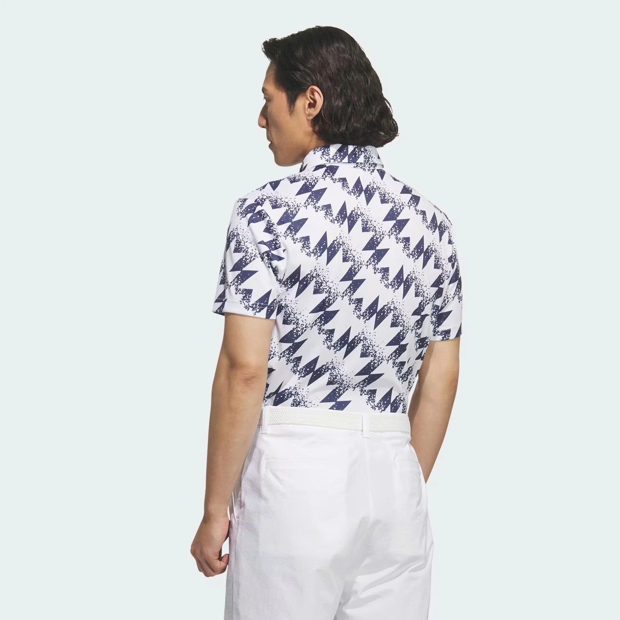  Áo Polo Golf Adidas AOP Nam JY8226 