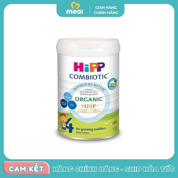  Sữa Hipp Organic bổ sung HMP&GOS số 4-800g 
