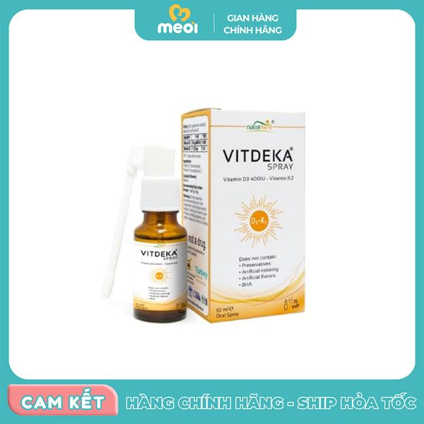  Vitamin D3 & K2 Vitdeka Spray 10ml 