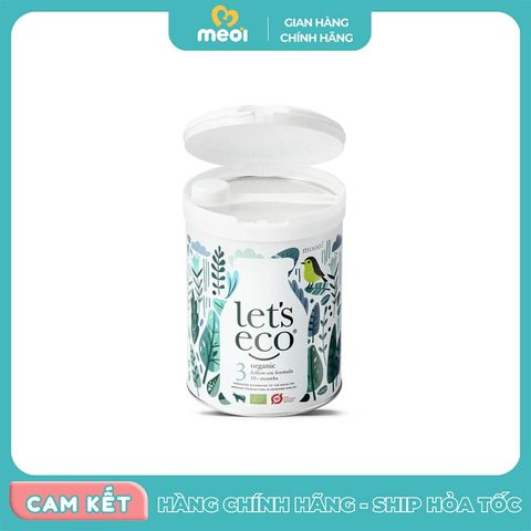  Sữa Let's Eco Organic số 3 cho trẻ từ 10 tháng trở lên 
