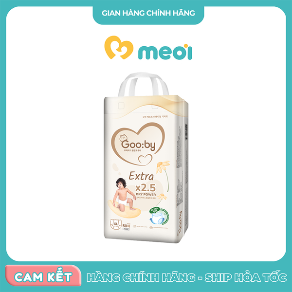 Bỉm quần siêu mỏng Gooby Extra XL50 (11-16kg)