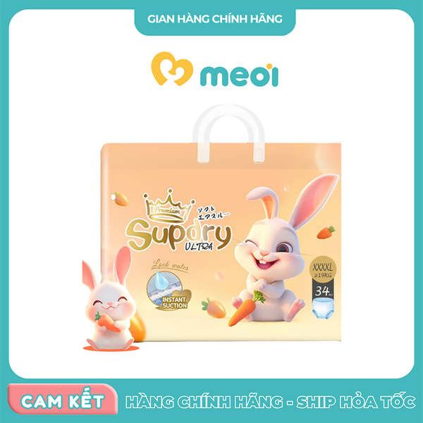 Bỉm quần Supdry Ultra XXXXL34 (từ 19kg trở lên)