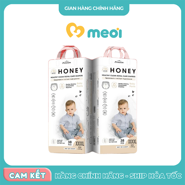 Bỉm quần Honey Premium XXXXL38 (trên 20kg)