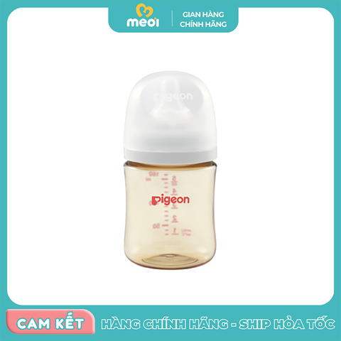  Bình sữa Pigeon Softouch PPSU Plus WN3 160ml 