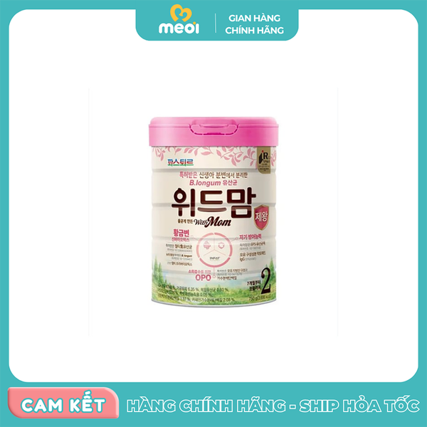  Sản phẩm dinh dưỡng công thức Withmom Cesar số 2 