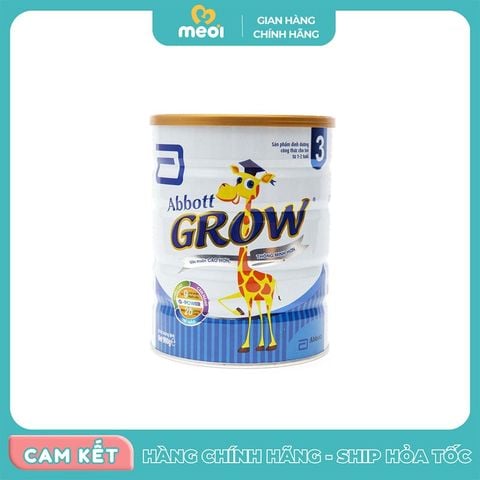  Sữa Abbott Grow 3 cho bé từ 1-2 tuổi 900g 
