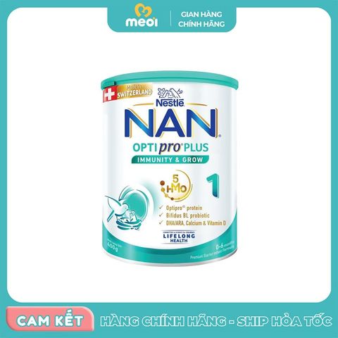  Sữa Nan Optipro Plus số 1 5-HMO 400g (0-6M) (LON) 