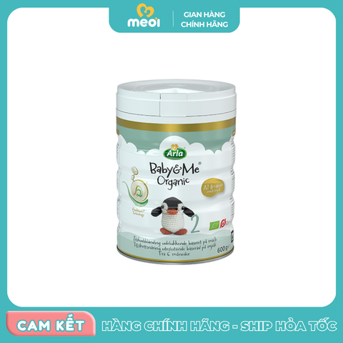 Sữa Arla Baby&Me A2 Organic số 2 6-12M