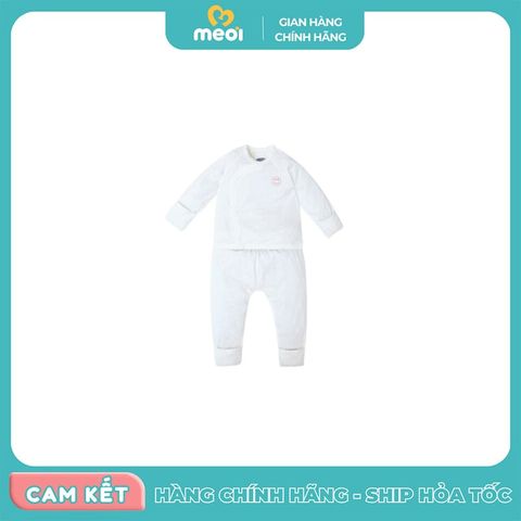  Bộ DTCL Uala Rogo bamboo 2104 trắng thêu thỏ hồng 