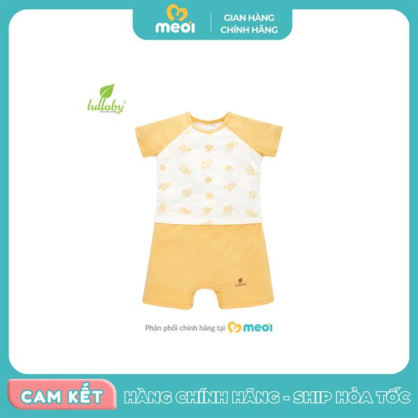  Body CT romper in họa tiết Lullaby NH690P (chim xanh - cú vàng - thỏ hồng) 
