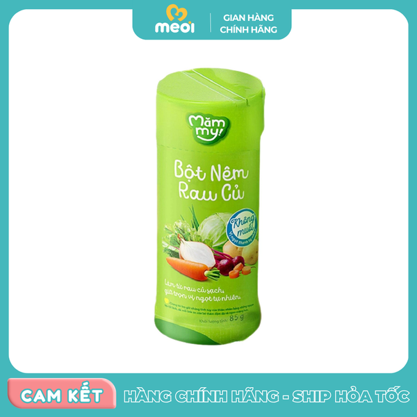  Bột nêm rau củ không muối Mămmy hũ 85g 