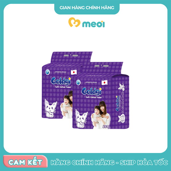 Khăn vải đa năng Goldgi Soft Cotton Towel 500g