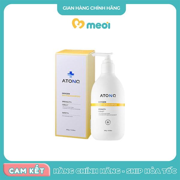 Sữa tắm gội Oxygen Atono2 dịu nhẹ 300g 0M+