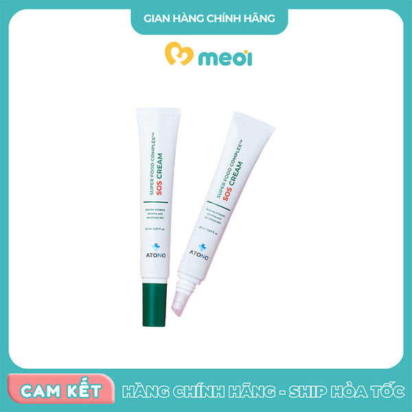 Kem phục hồi chuyên biệt Sos Atono2 20ml 0M+
