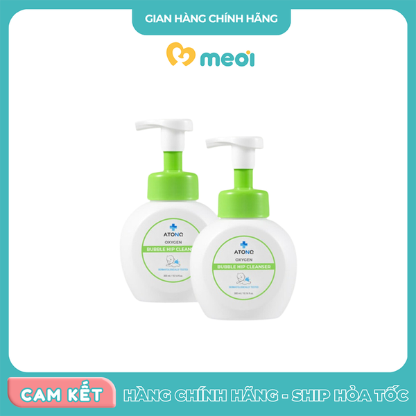 Bọt vệ sinh mông và vùng kín Oxygen Atono2 300ml 3M+