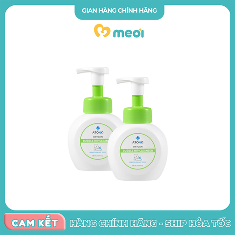  Bọt vệ sinh mông và vùng kín Oxygen Atono2 300ml 3M+ 