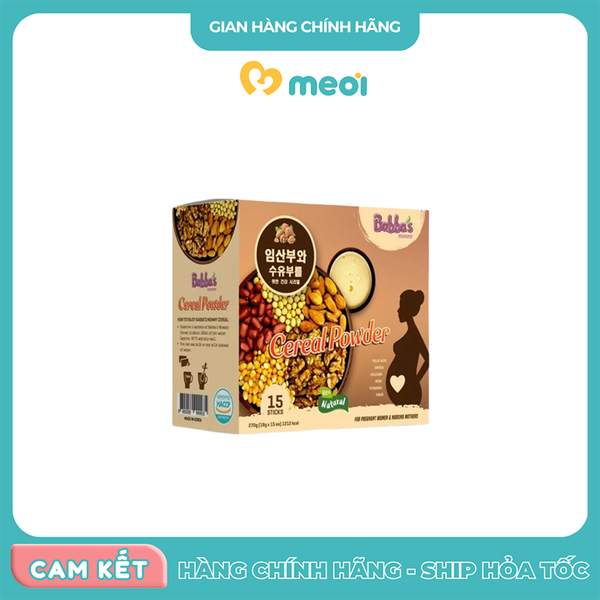 Bột ngũ cốc bà bầu Babba's Mommy 270g