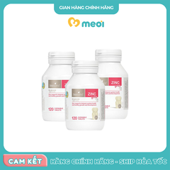 Viên uống bổ sung kẽm Bio island Zinc NK cho bé 120 viên 1Y+