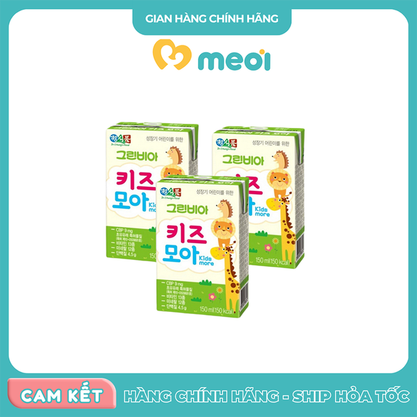 Sữa tăng chiều cao GreenBia Kids more 150ml