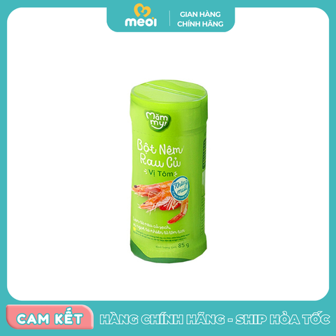 Bột nêm rau củ không muối Mămmy vị tôm hũ 85g