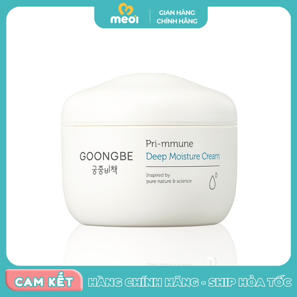  Kem Dưỡng Ẩm Chuyên Sâu GOONGBE Pri-mmune Deep Moisture Cream 