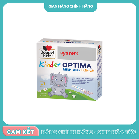 Siro ăn ngon cho bé Doppelherz Kinder Optima 100ml