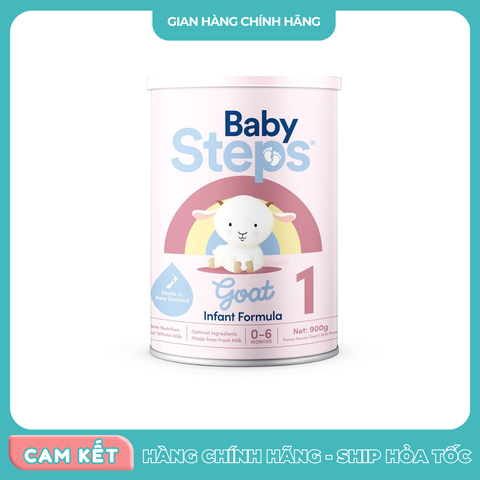 Sữa dê Baby Step New Zealand số 1 900g 0-6M
