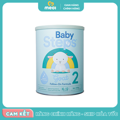 Sữa dê Baby Step New Zealand số 2 900g 6-12M