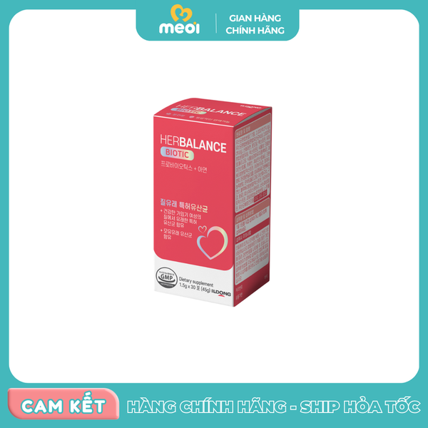  Lợi khuẩn HerBalance Biotic cho phụ nữ 1.5g*30 