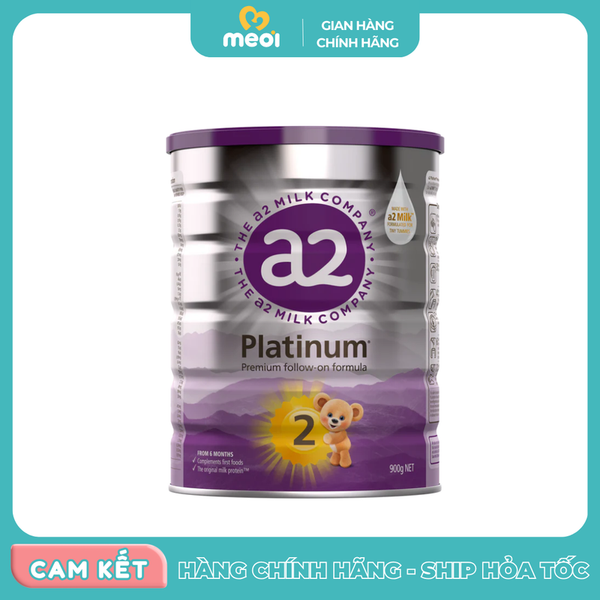  Sữa A2 Platinum số 2 900g 6-12M 