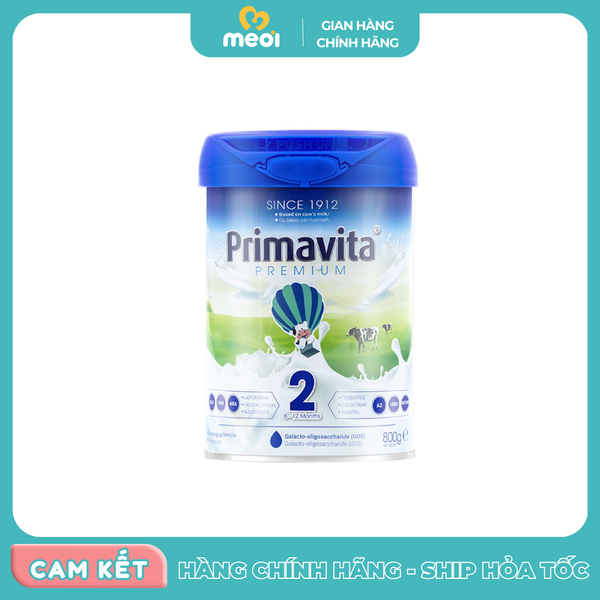  Sữa bột Primavita premium số 2 6-12M 
