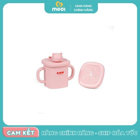  Cốc tập uống Amo AM588 màu hồng 