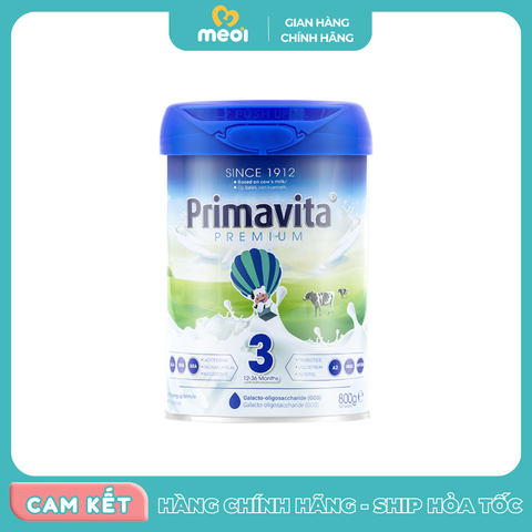  Sữa bột Primavita premium số 3 800g 1-3Y 