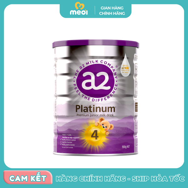  Sữa A2 Platinum số 4 900g 4Y+ 