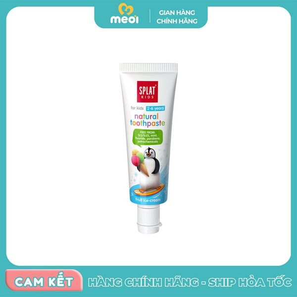  KĐR Splat Kids hương kem trái cây 20ml 2-6Y 