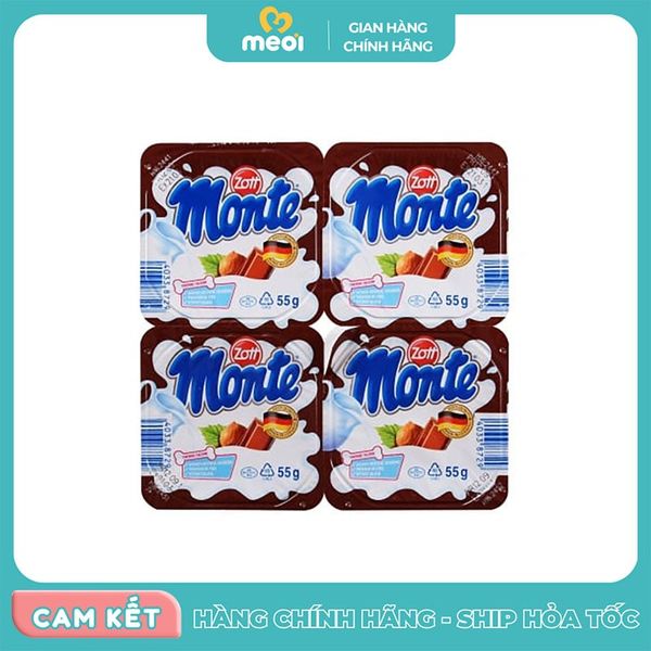  Váng sữa Monte vị Socola 