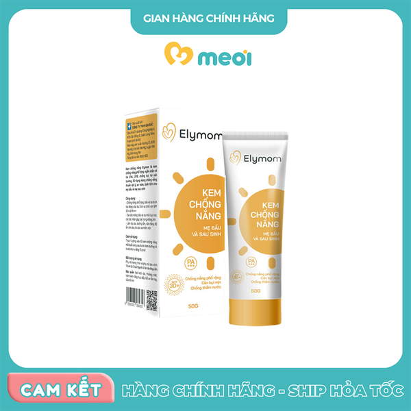 Kem chống nắng Elymom mẹ bầu và sau sinh 50g