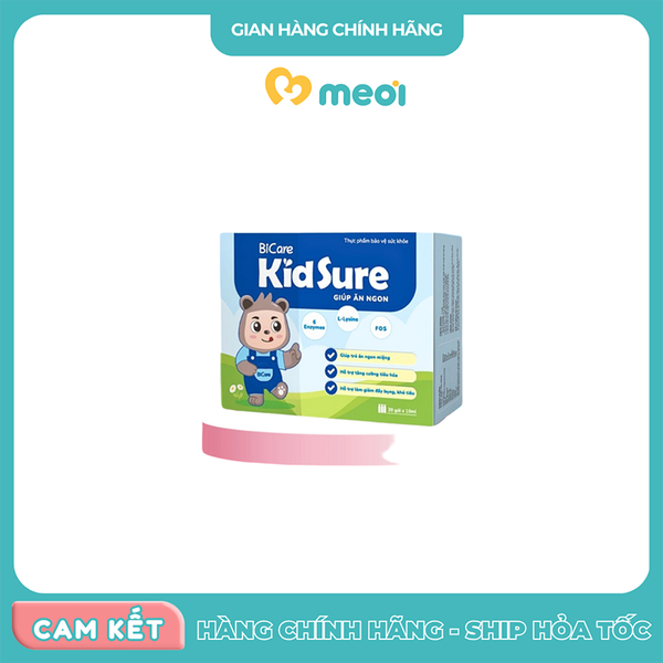 Siro ăn ngon Kidsure 20 gói 6M+