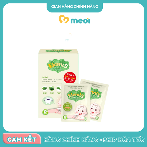 Gạc rơ lưỡi thảo dược Elemis không mùi 30pcs 0M+