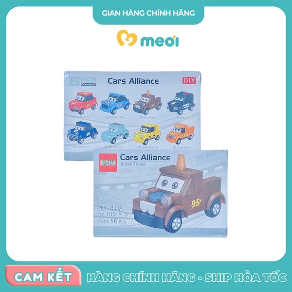 Xếp hình Dr.Star - Đội xe đua kỳ thú - 2312 (1051A)