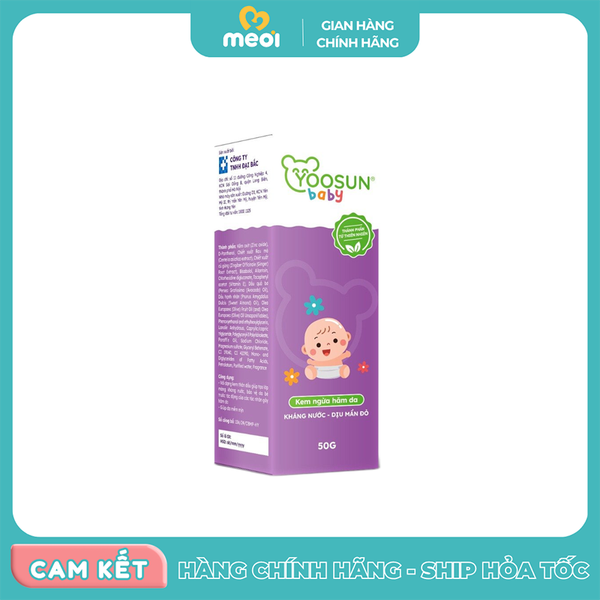  Kem hăm Yoosun Baby chiết xuất rau má 50g 0M+ 