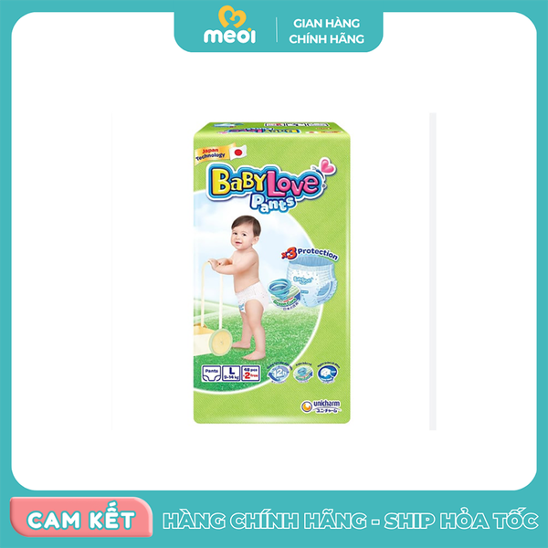  Bỉm quần Baby Love size L48+2 