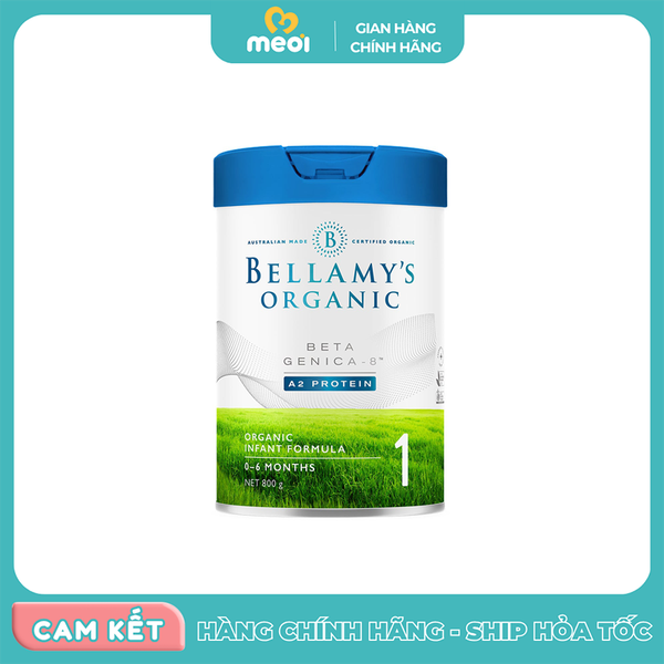  Sữa Bellamy's Organic đạm A2 số 1 800g 
