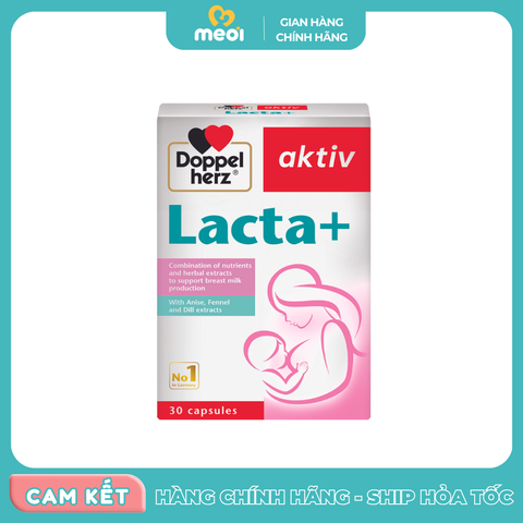  Viên uống lợi sữa Doppelherz Lacta+ 30 viên 