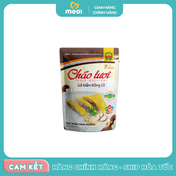  Cháo tươi Cây Thị vị gà nấm đông cô 240g 7M+ 