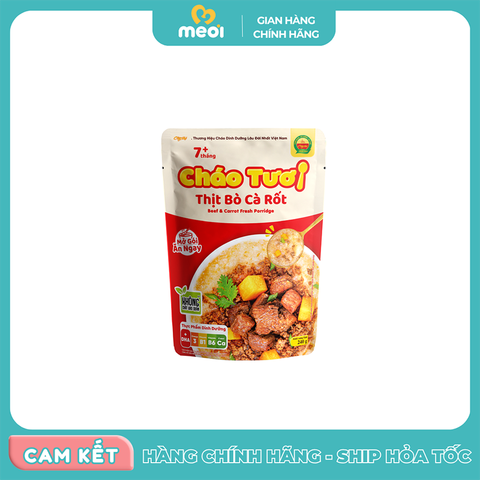  Cháo tươi Cây Thị thịt bò 260g 