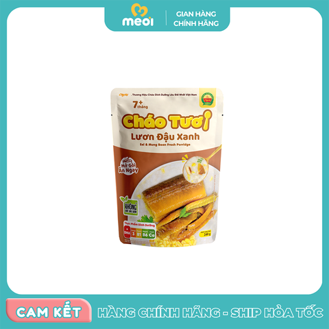  Cháo tươi Cây Thị lươn đậu xanh 260g 