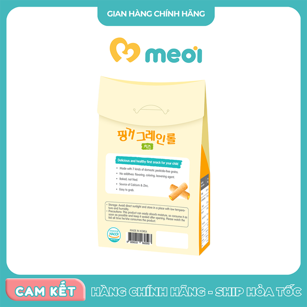Bánh ngũ cốc Babba's vị phomai 40g 8M+