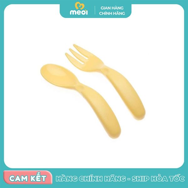  Bộ thìa dĩa cong Richell 