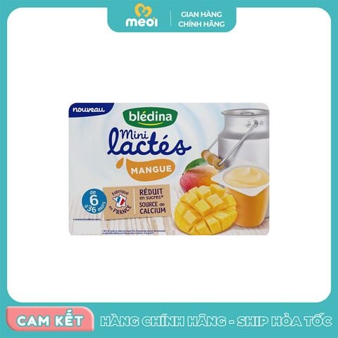  Sữa Chua Bledina Vị Xoài Pháp Cho Bé Từ 6 Tháng Tuổi 